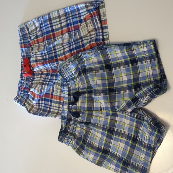Carter's Other - PAIR Toddler Plaid Shorts - 2T
